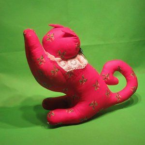 Christmas Cat Door Stop